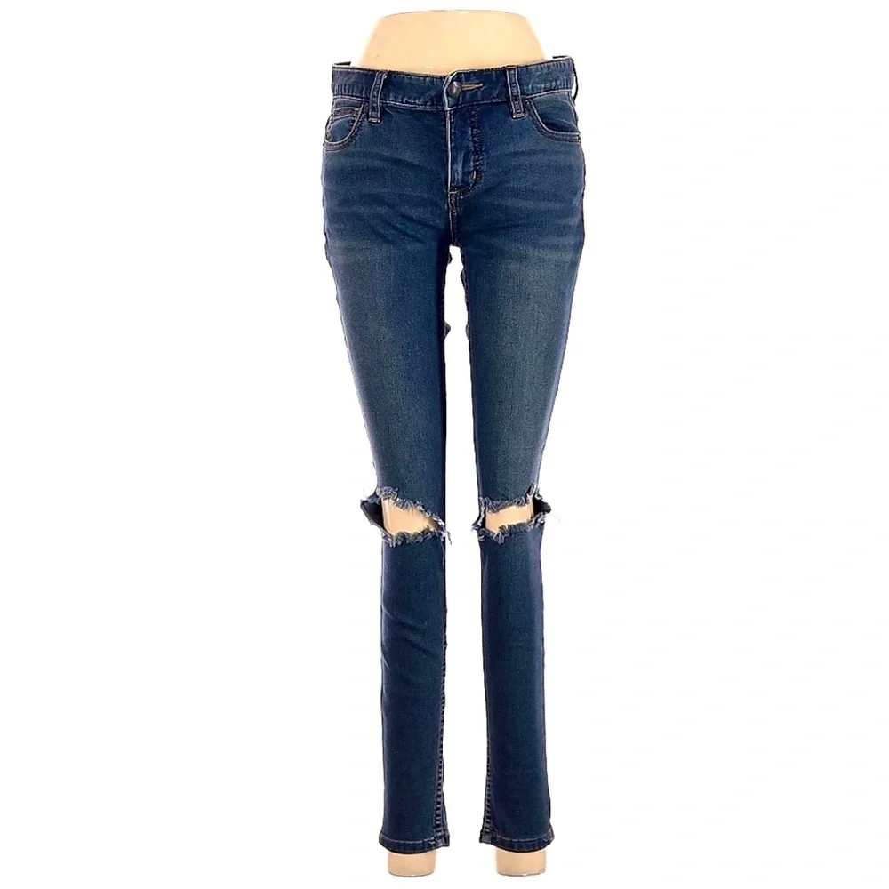 Free People High Rise Skinny Jeans Size 26 - Picture 1 of 9